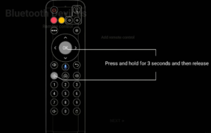 pair the remote control