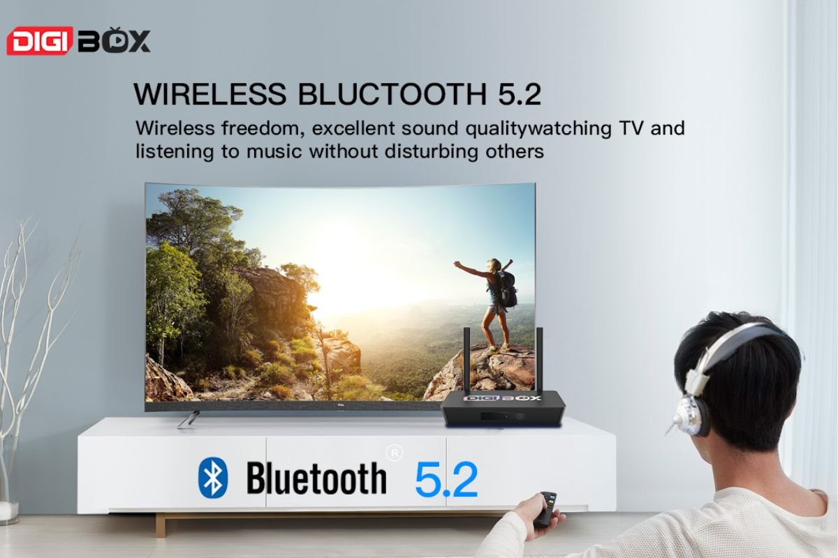 DIGIBOX D3 Plus Bluetooth accessory connectivity graphic
