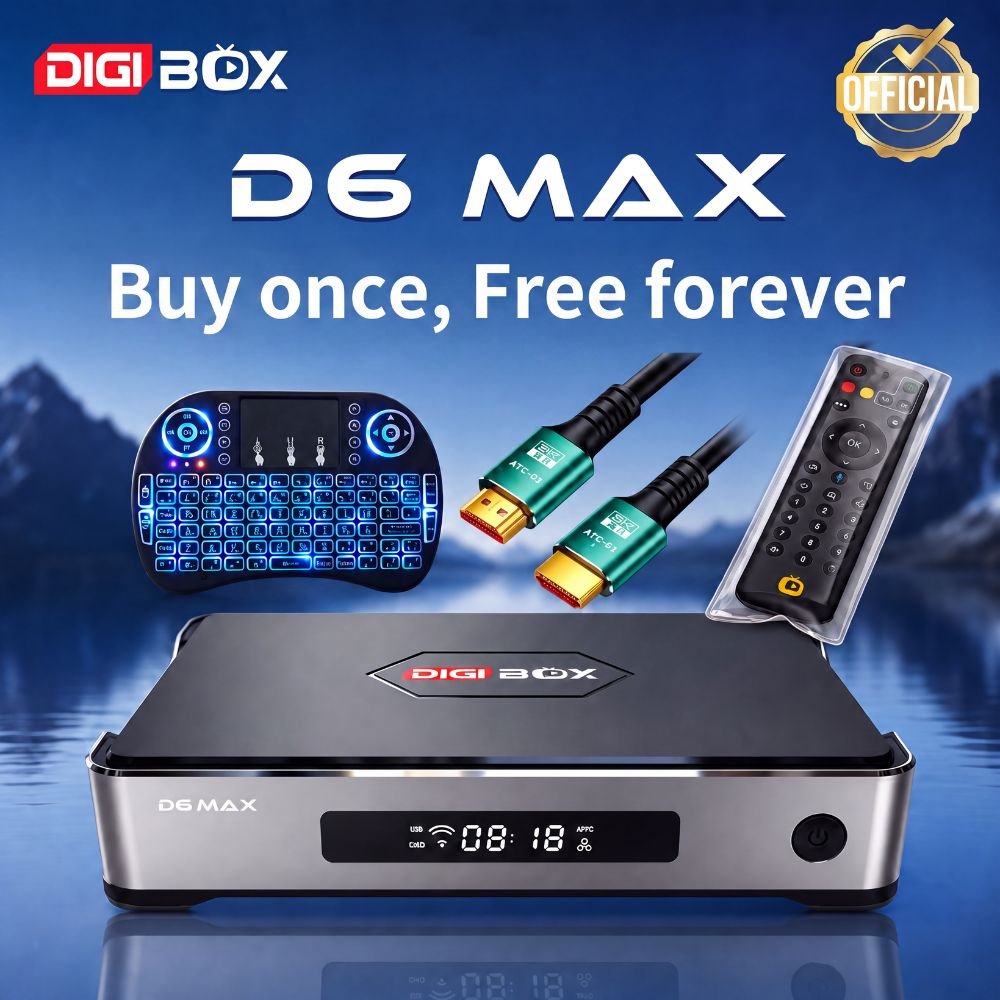 その他 DIGI BOX 8K ULTRA HD 4GB RAM 64GB DIGIBOX D6 MAX Android TV Box | Authorized Retailer