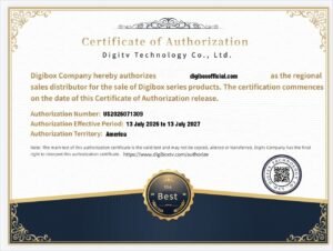 digibox Official Authorization Letter