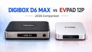 DIGIBOX D6 MAX vs EVPAD 12P