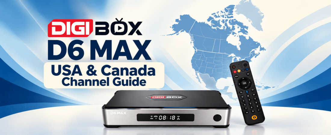 DIGIBOX D6 MAX Channel List for USA & Canada: Find the Channels That Matter to You
