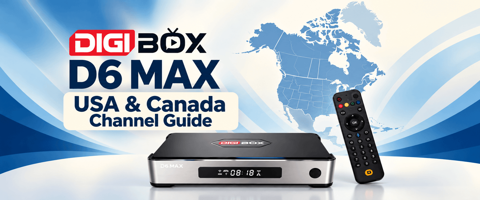 DIGIBOX D6 MAX Channel List for USA & Canada: Find the Channels That Matter to You
