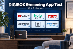 DIGIBOX Streaming App Test