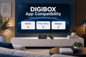 DIGIBOX app compatibility guide for Netflix, Prime Video and Disney Plus